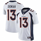 Nike Denver Broncos #13 Trevor Siemian White NFL Vapor Untouchable Limited Jersey,baseball caps,new era cap wholesale,wholesale hats